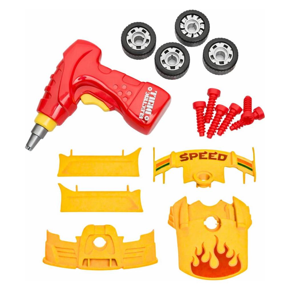 Lean Toys Auto-Tuning-Set, Auto-Schraubendreher, Lichter (67991703)