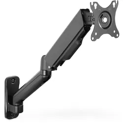 DIGITUS "Single Gasdruckfeder Monitor-Wandhalter 32"", 9 kg max, schwarz"