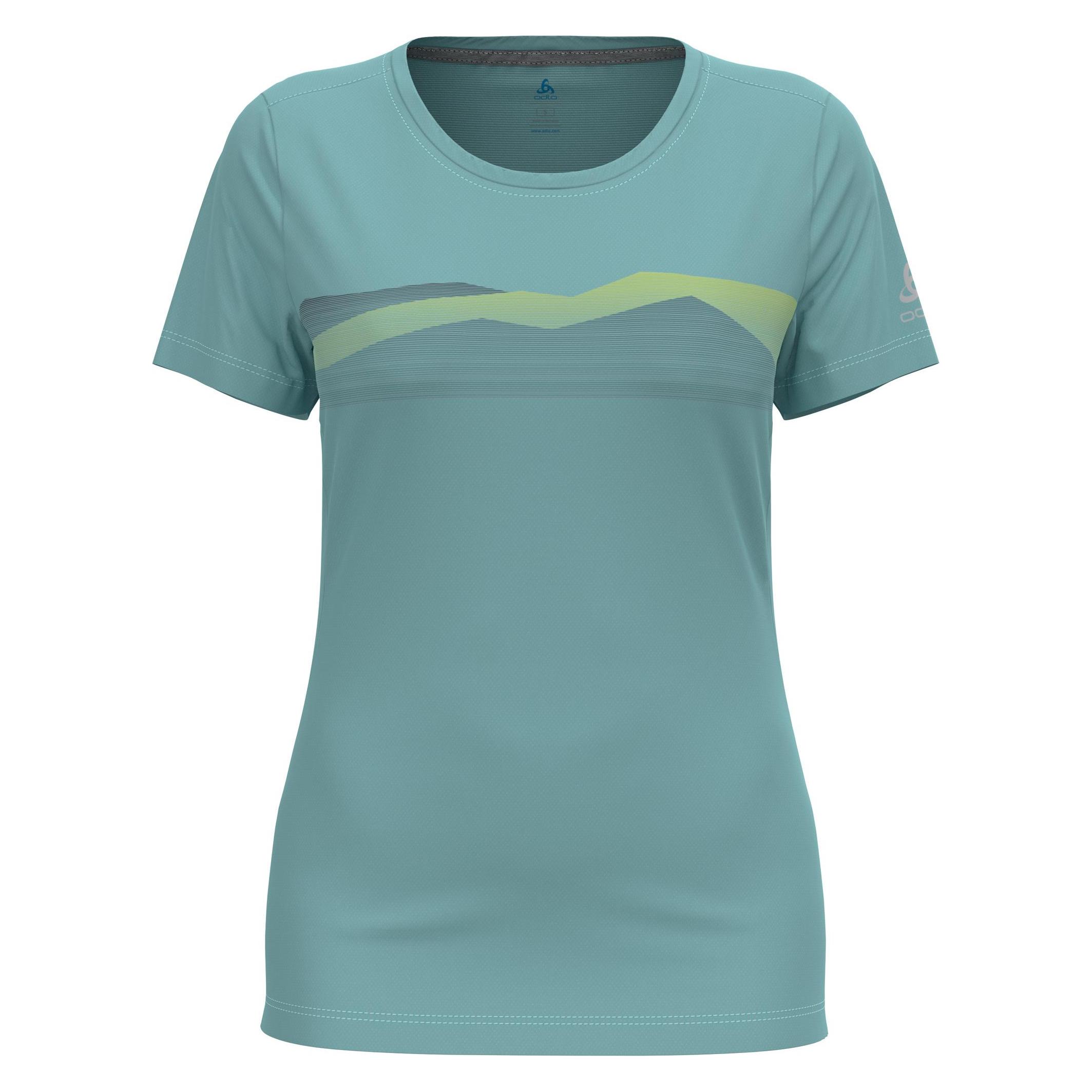 Odlo T-shirt crew neck s/s F-DRY RIDGELINE (L) (42750421)