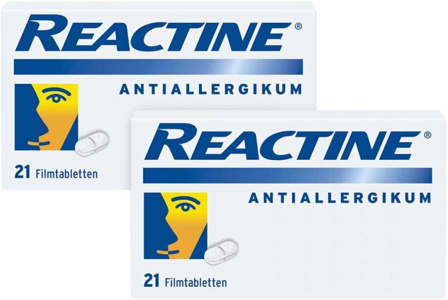 Reactine® Allergietabletten mit Cetirizin