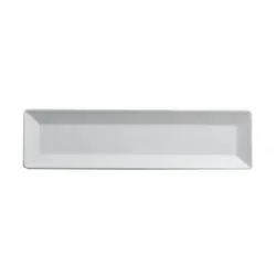 Tokyo White Tablett, 30 x 8 cm, rechteckig, Steingut, M1934, 12er-Pack
