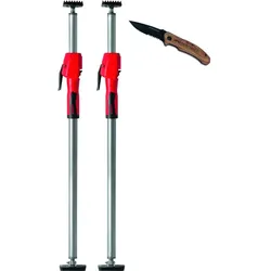 Bessey, Schraubstock + Zwinge, Decken- und Montagestützen-Set mit Pumpgriff STE300