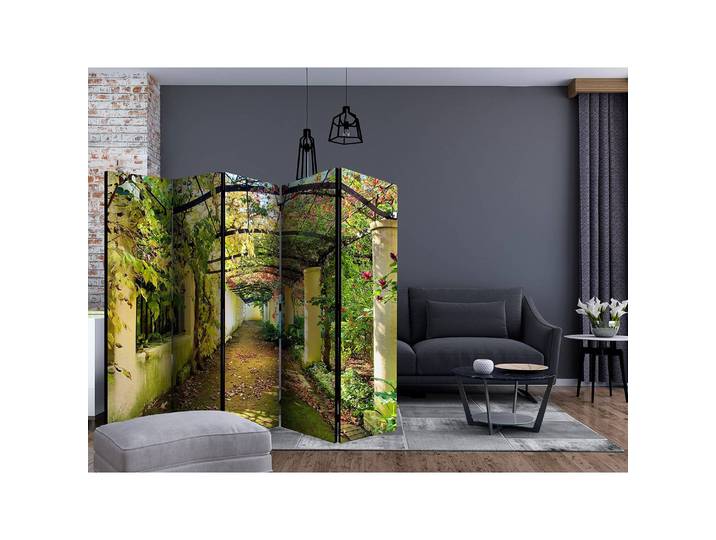 home24 Kamerscherm Pergola vlies groen 225 x 172 x 3cm