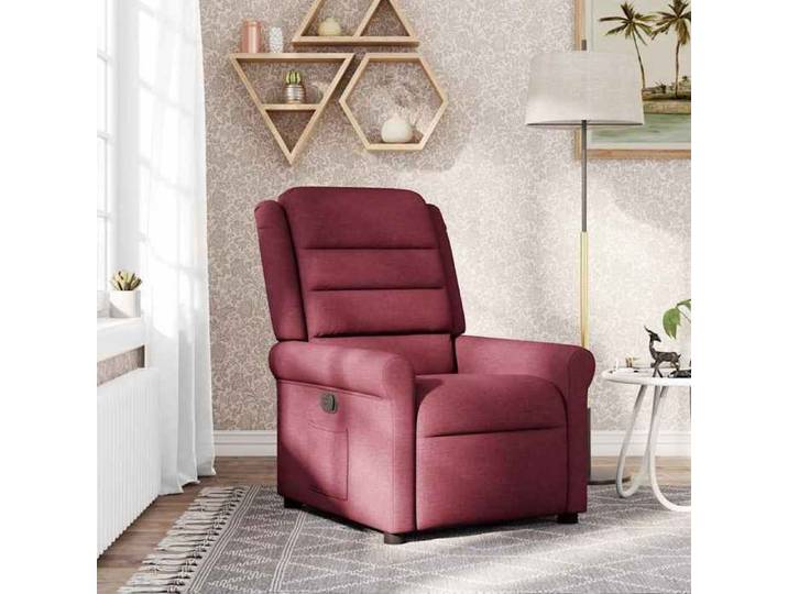 Fauteuil inclinable Rouge bordeaux Tissu 4015639