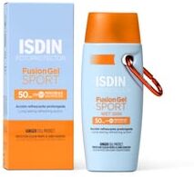 ISDIN Fotoprotector Fusion Gel Sport SPF50 100ML - Protetor solar corporal invisível para desporto