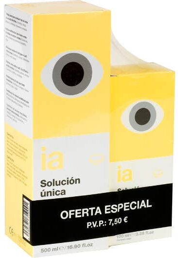 INTERAPOTHEK Pack Solución Única 500 ml+100 ml