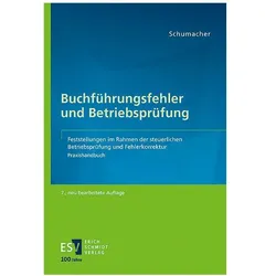 Schumacher:Buchführungsfehler und Betri, Fachbücher von Peter Schumacher