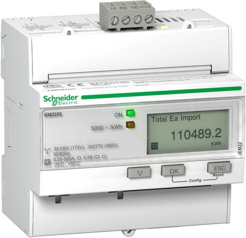 Schneider Electric A9MEM3255 A9MEM3255 E-Zähler digital MID-konform: Ja 1St.