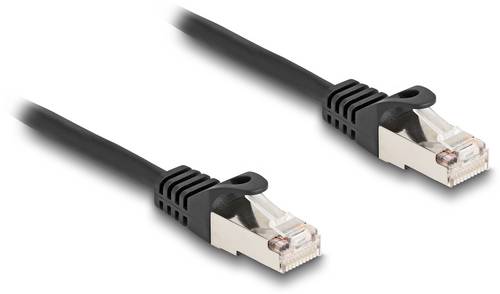Delock 80187 RJ50 Patchkabel S/FTP 1.00m Schwarz 1St.