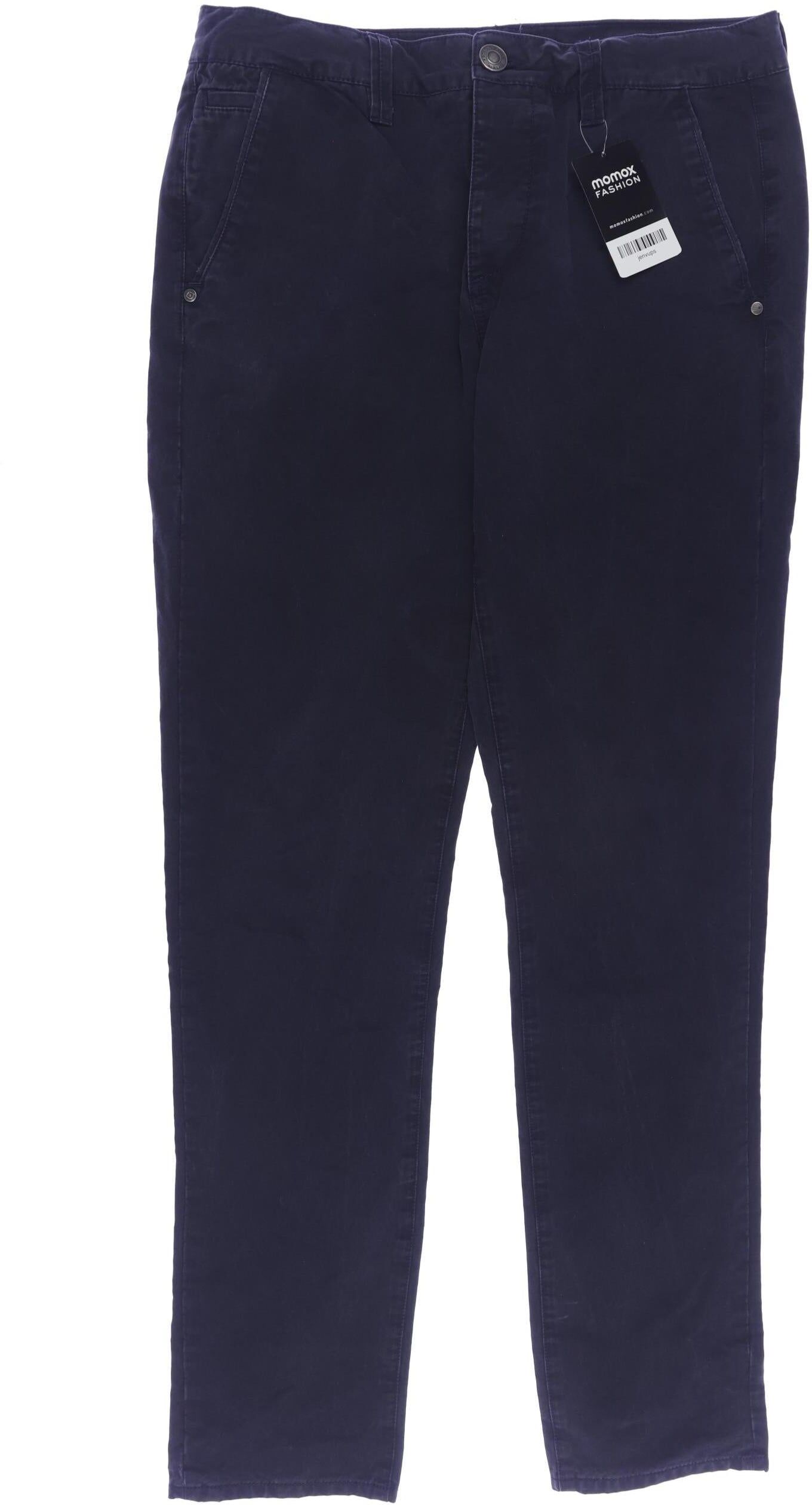 bonobo Herren Stoffhose, Marineblau, Gr. Xxs, Baumwolle - Second Hand