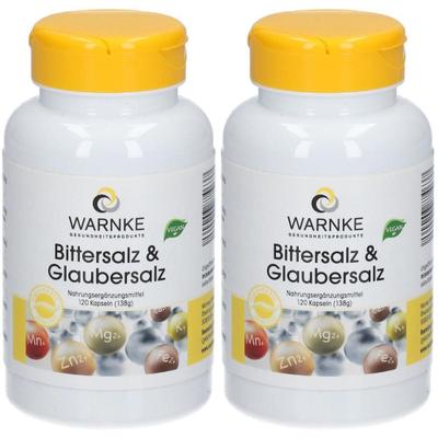 Bittersalz & Glaubersalz Kapseln 2x 2x120 St