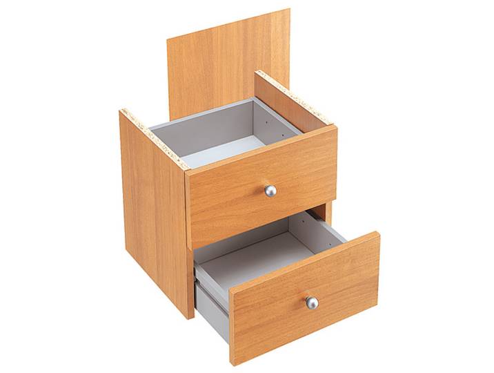 Bloc tiroirs Multicases - Hêtre (Lot de 2)