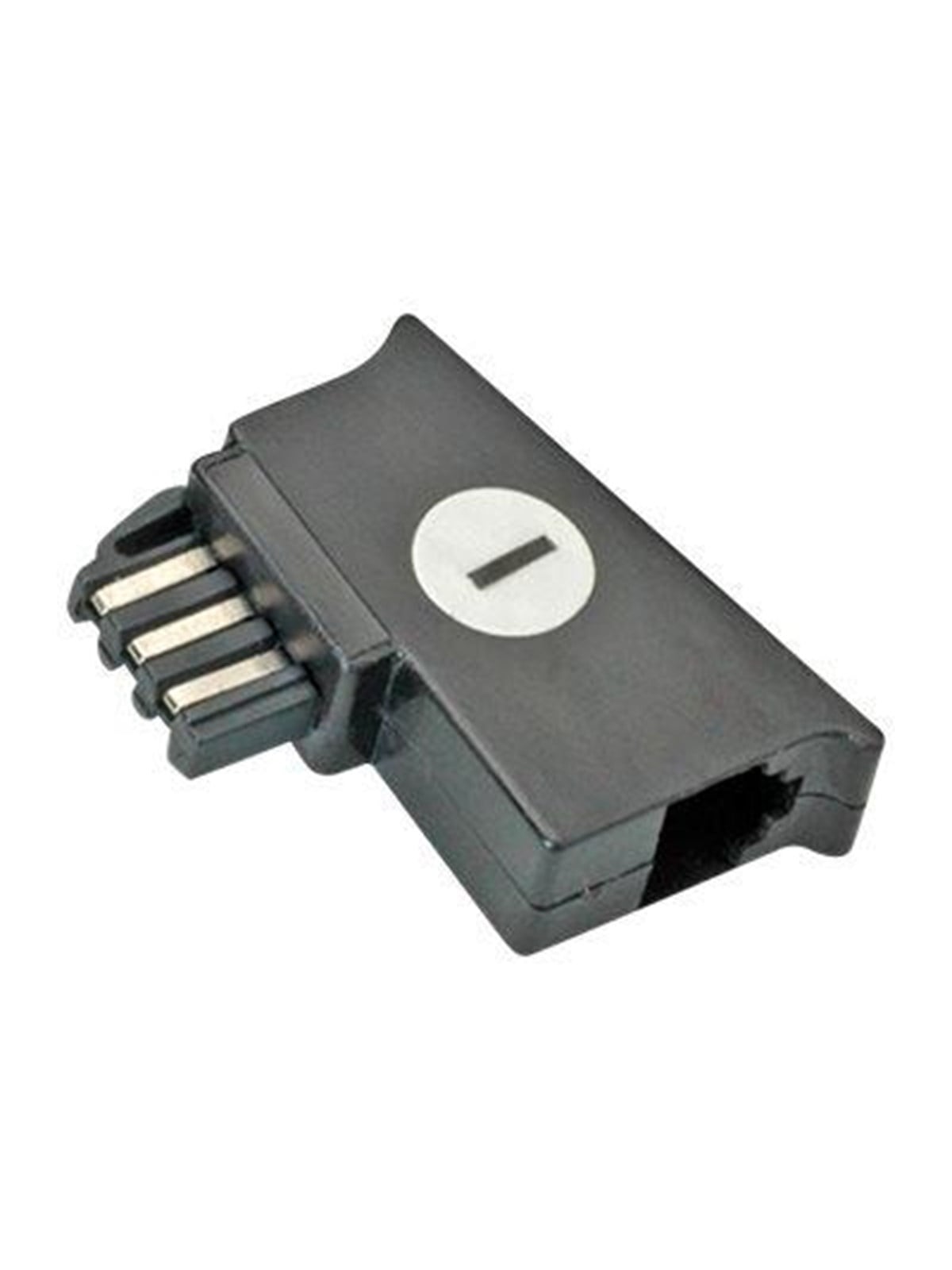 Roline Secomp phone adaptor - black - Schwarz