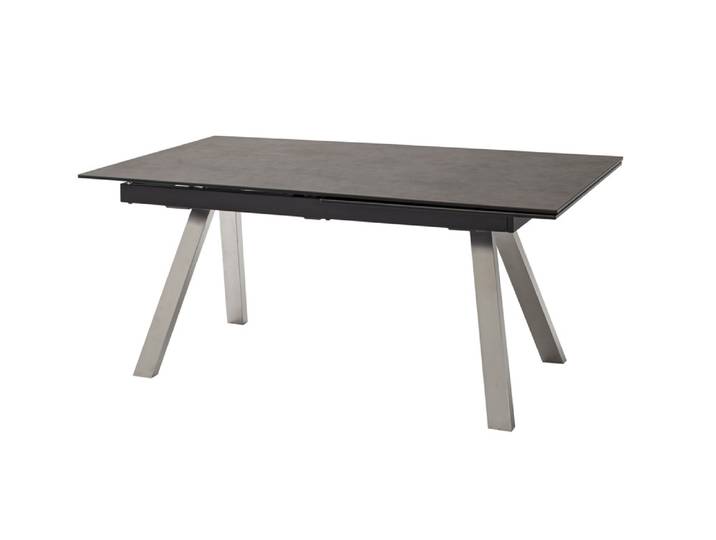 MCA Tobago Ausziehtisch Edelstahl/Keramik 180/260x95 cm