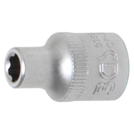 BGS Steckschlüssel-Einsatz Super Lock Antrieb Innenvierkant 10 mm (3/8") SW 6 mm (6 mm) (2366)