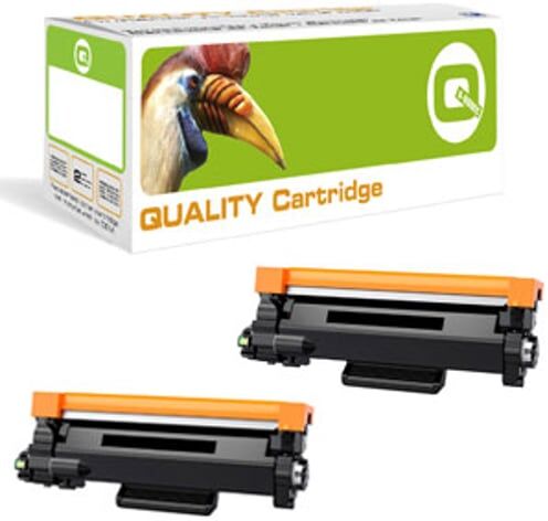 Q-nomic TN-2510 Pack doble toner negro
