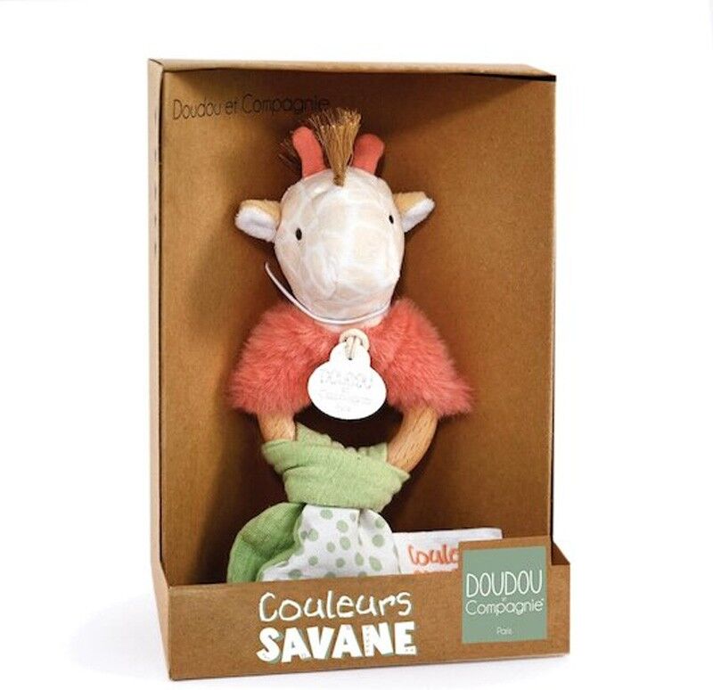 Hochet Girafe - Doudou et Compagnie