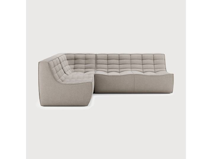 Ethnicraft N701 Modulares Sofa-Set 1-Sitzer