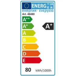 Bachmann 720.0362 LED-Strahler 80W IP65 2m H07RN-F 3G1, 5mm2 7200362