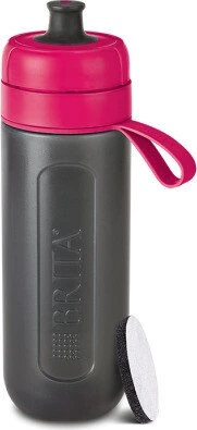 BRITA Fill&Go Active Wasserfilterflasche 0,6 l rosa