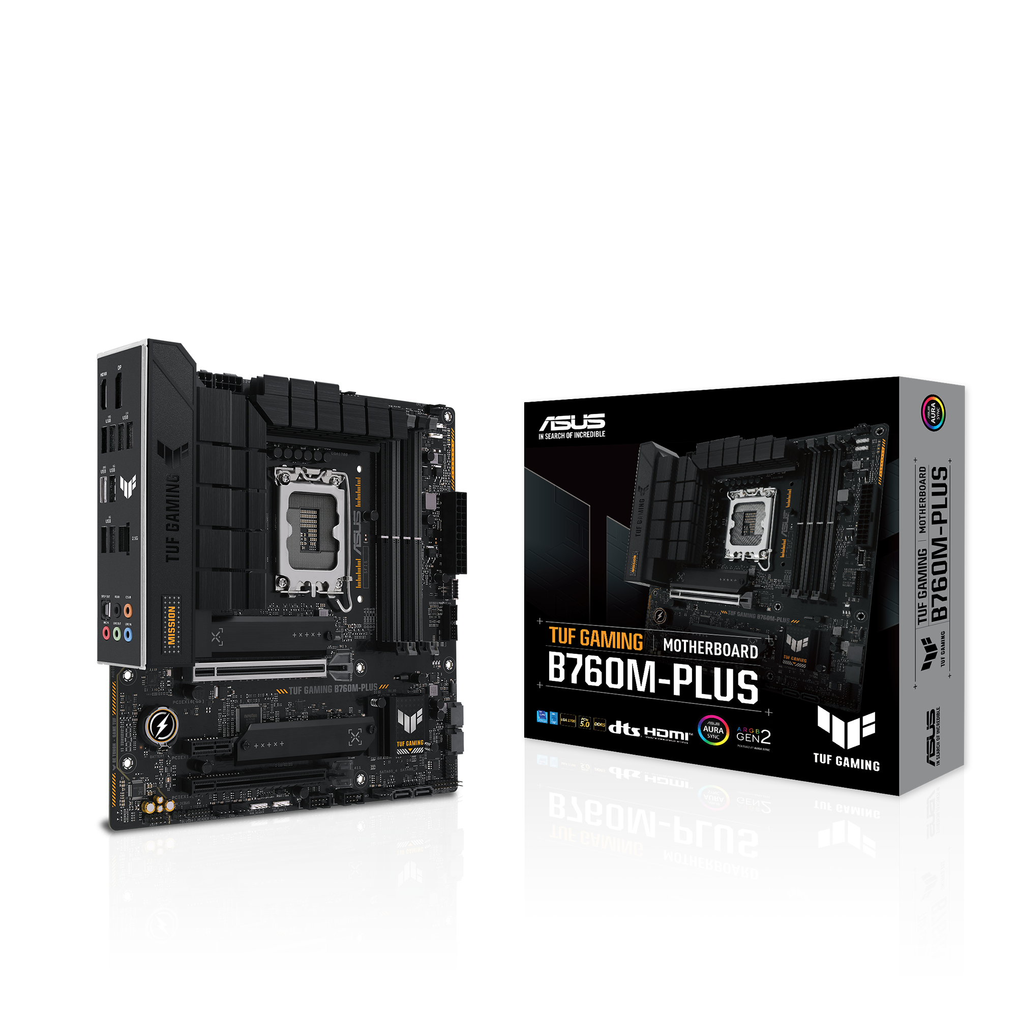 ASUS TUF GAMING B760M-PLUS mATX Mainboard - Sockel 1700
