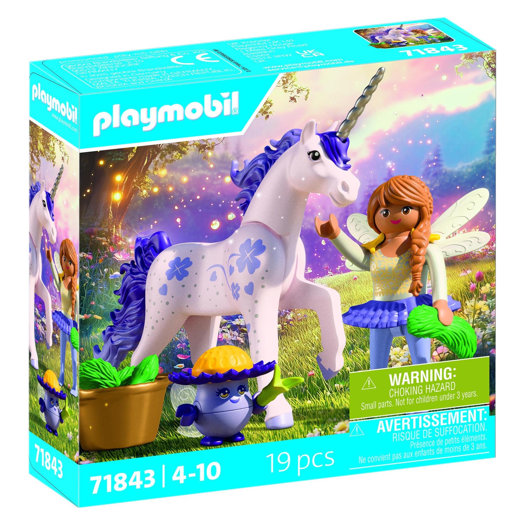 Playmobil Lavendel-Einhorn Mit Fee (71843) (71843)