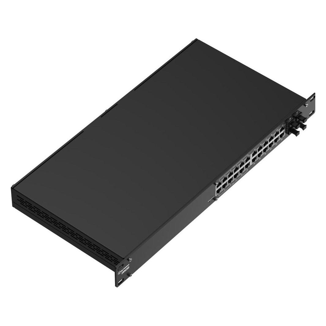 Teltonika SWM280 L2+ Managed Switch 24x total ETH 12x POE 4x SFP Ports (27 Ports) (SWM280000200)