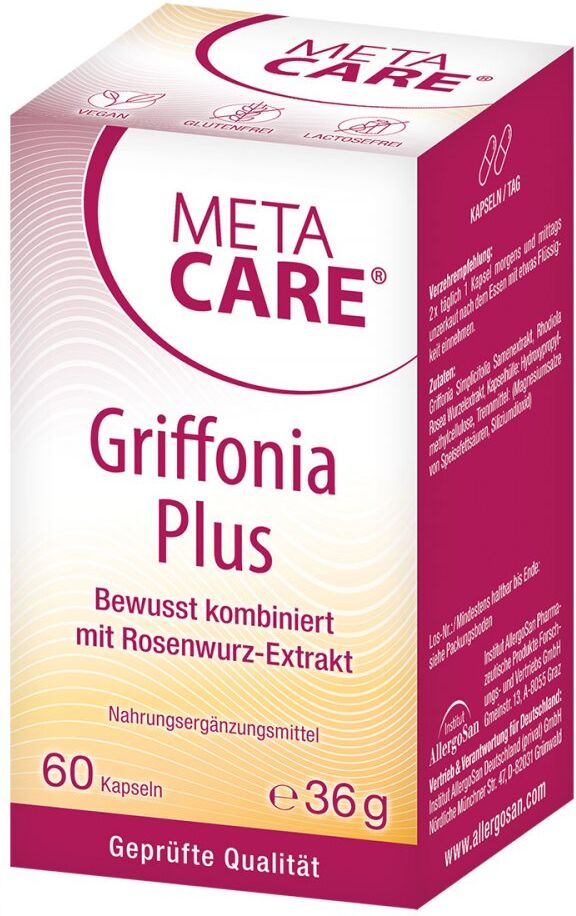 Meta Care Griffonia+ Kapseln 60stk