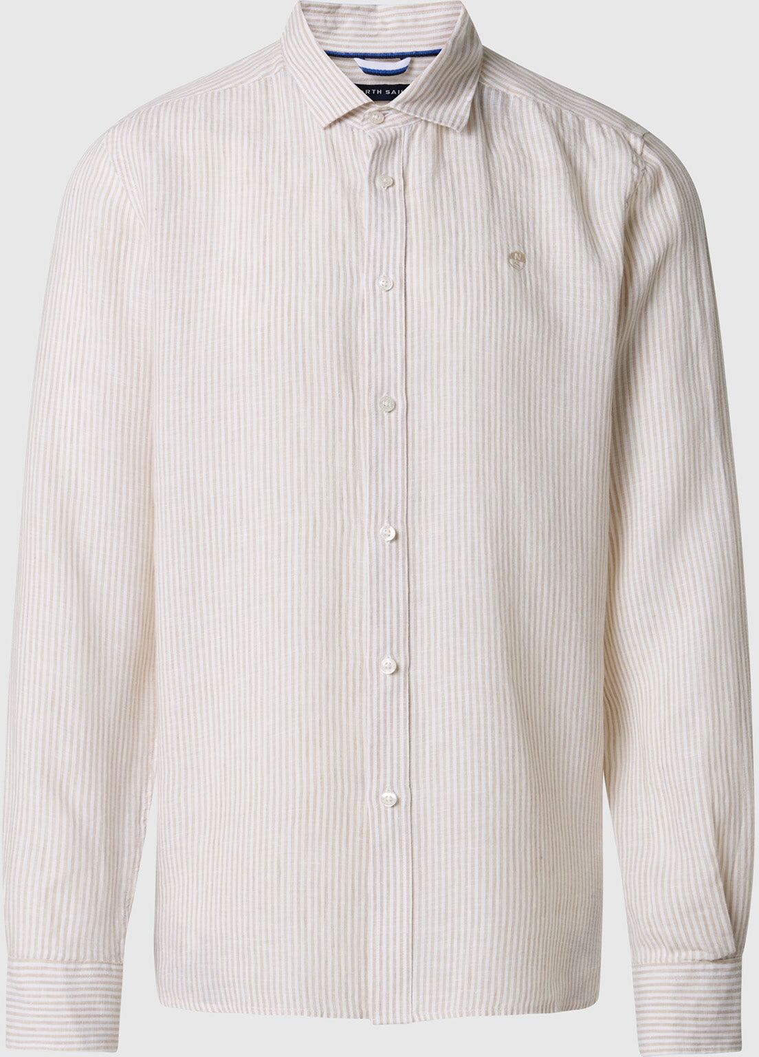 North Sails Camicia in lino a righe bengalesi Combo 3 664455 S
