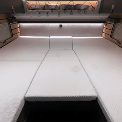 Bettwaren-Shop Traumschlaf Premium Gelschaum Topper passend für Hymer MLT 580 / 5-teiliges Set