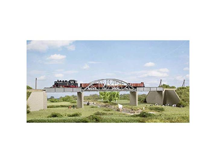 Auhagen 14483 N Stalen Brug Enkele Track