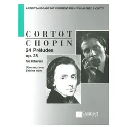 24 Preludes op. 28, Fachbücher von Frédéric Chopin, Alfred Cortot