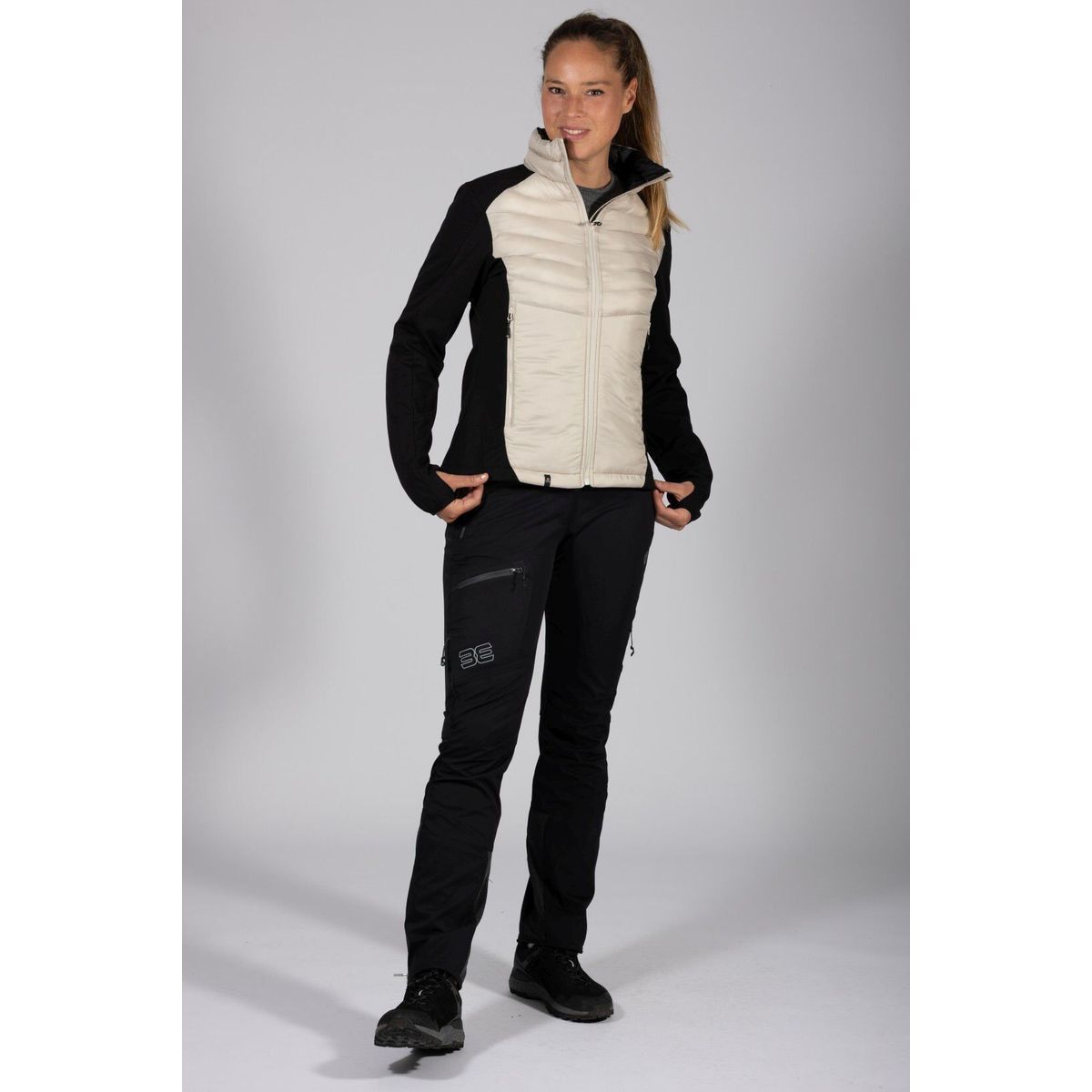 MAUL Sport Fügen Ultra - Hybrid Thermojacke beige/schwarz (3601) 34 5218600110-3601-34