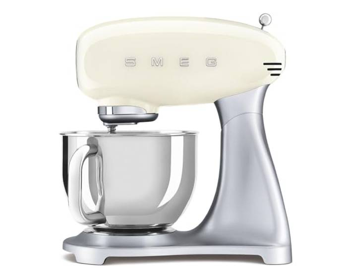 Robot pâtissier multifonctions 4.8l 800w crème SMF04CREU - SMEG