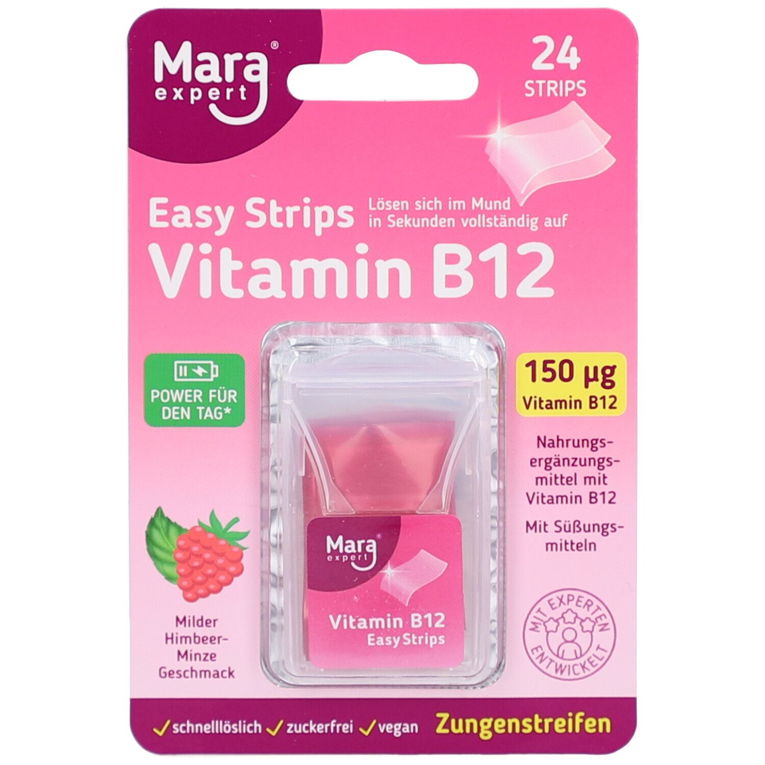 Vitamin B12 Streifen 24 St