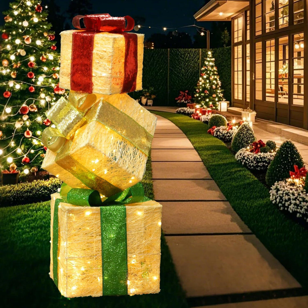 Rareweaves Polyvinyl Chloride (PVC) 8.02cm Tinsel Yellow 8.07cm H X 8.02cm L X 8cm D