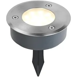 Ledvanve LED-Erdspießleuchte Endura Hybrid Spike - Leuchte kann Solarenergie als auch Strom nutzen