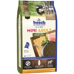 bosch Mini Adult Geflügel & Hirse Hundetrockenfutter 1 Kilogramm