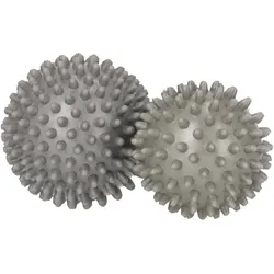 2er Pack ENDURANCE Soft Igelbälle 8889 - silver