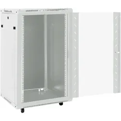 vidaXL Masenen (10.86 HE, 19 Zoll Rack), Serverschrank, Grau