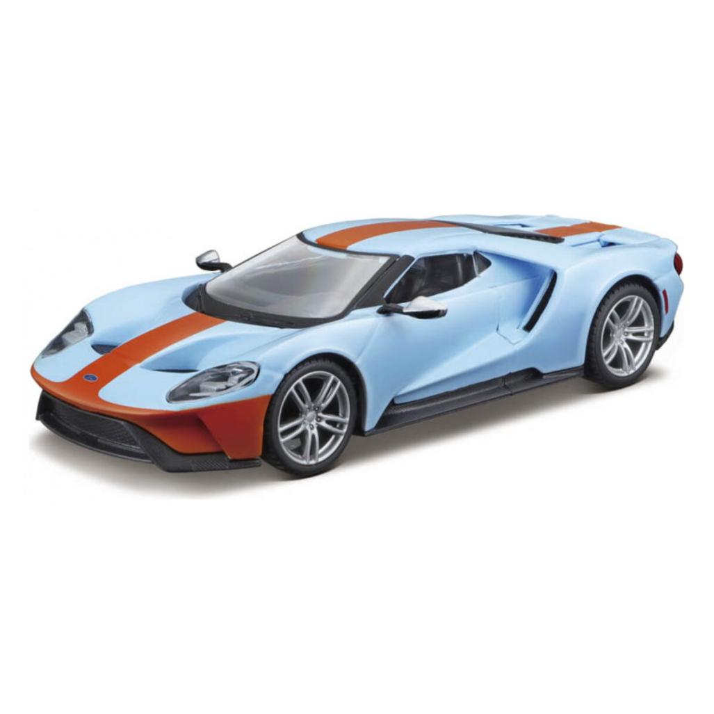 Bburago 18/43043 2017 Ford GT scale 1:32 metal (Asst.18/43100,18/43000) siel (18-43043)