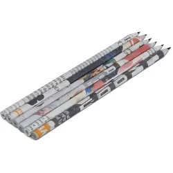 Papierbleistifte, 6 Stück
