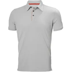 Polo Shirt "TECH" - S - grau