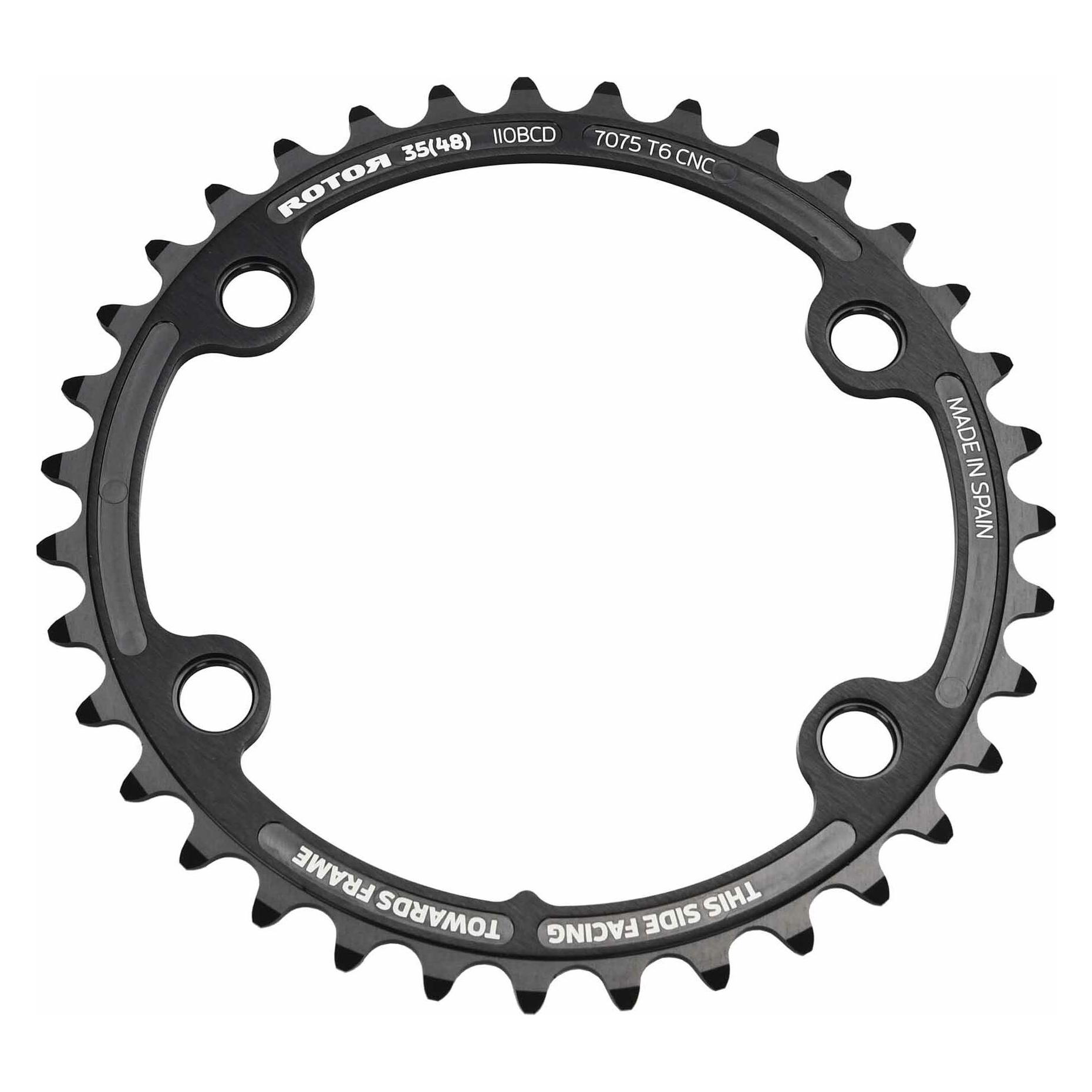 Rotor Bike Components Round Rings AXS BCD110x4 (48) (C01-522-26010-0)