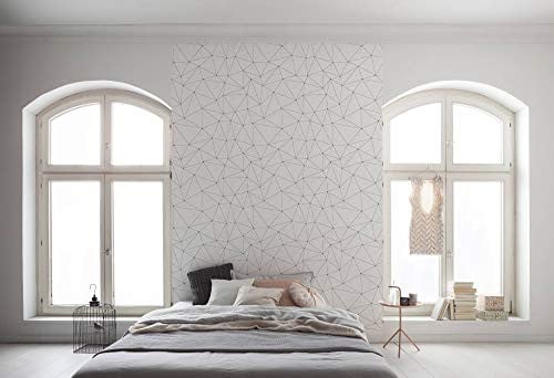 Komar Vlies fotobehang KERRY PURE wit, Breedte: 200 cm, Hoogte: 250 cm