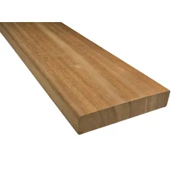 25x145 mm Bangkirai Terrassendielen KD, glatt/glatt