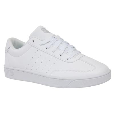 Sneaker K-SWISS "Court Balboa", Herren, Gr. 45, weiß (weiß, glacier), Synthetik, Schuhe Sneaker