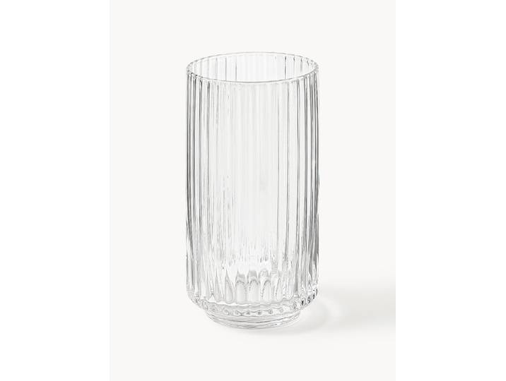 Verres à long drink soufflés bouche Aleo, 4 pièces