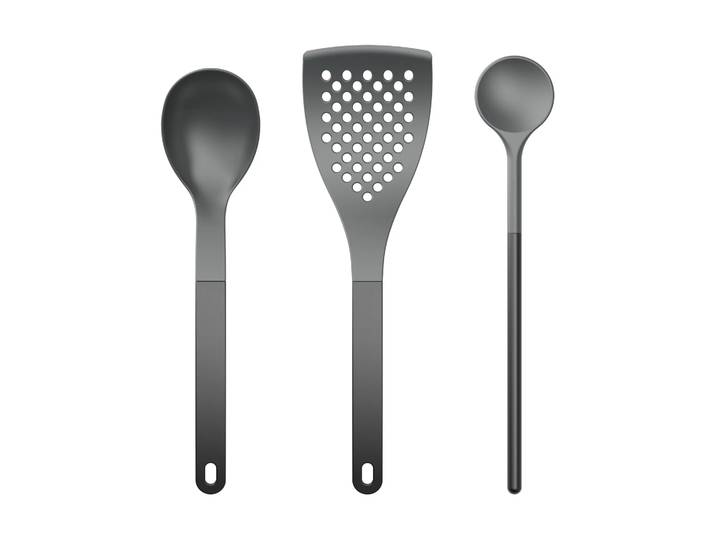Rosti Ustensiles de cuisine Optima 1, 3 pièces Nylon noir
