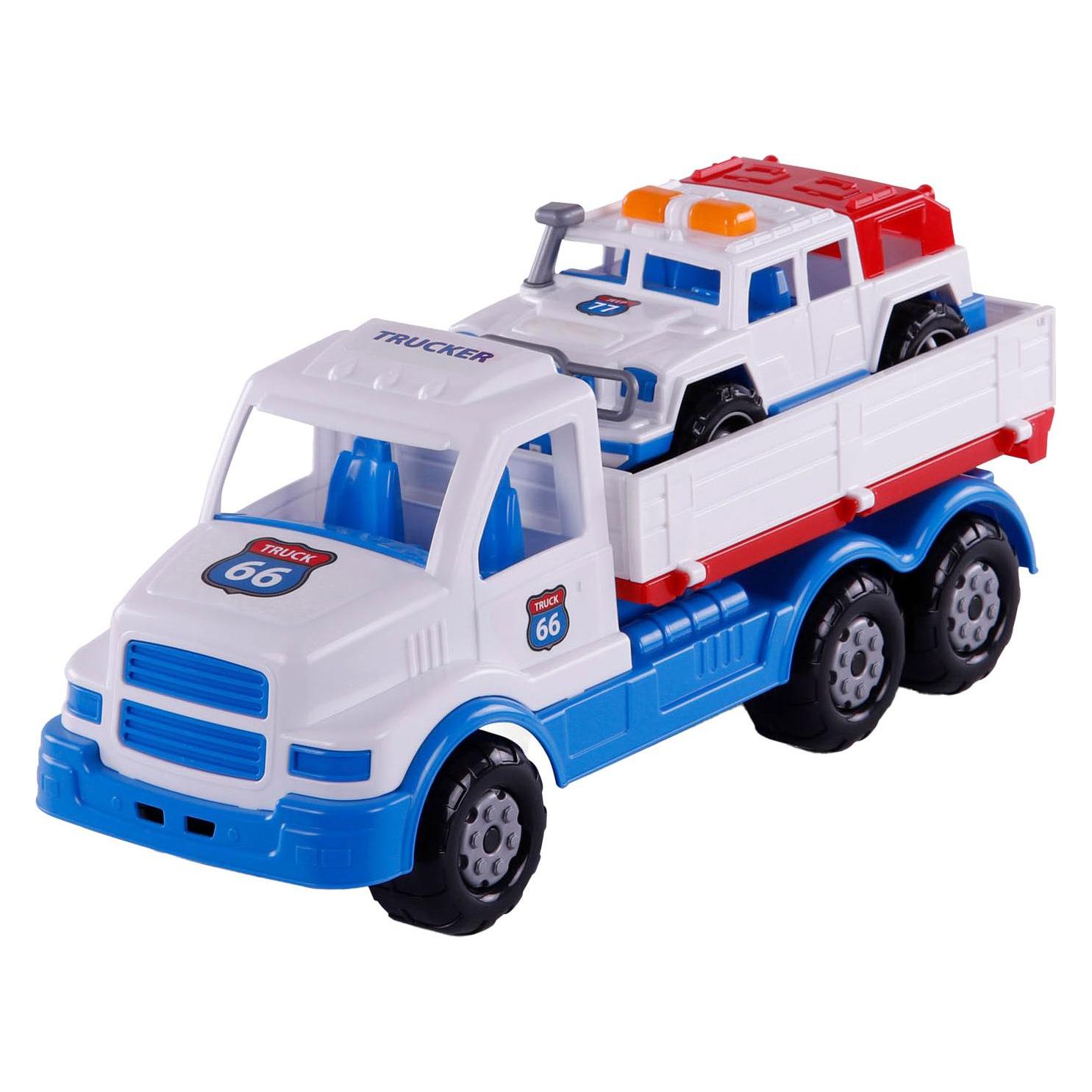 Polesie Cavallino XL Torpedo Truck mit Jeep, 46,6 cm (43190176)